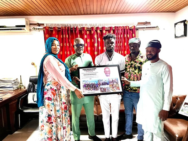 The presentation took place at the ZoDF head office in Accra