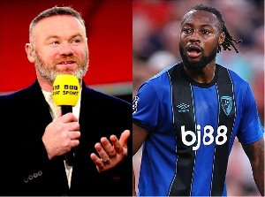 Wayne Rooney (L) has vehemently condemned racial abuse against Semenyo (R)