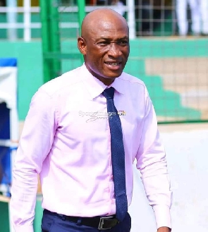 "It's okay" - Kotoko coach Prosper Narteh satisfied with draw against Hearts of Oak 