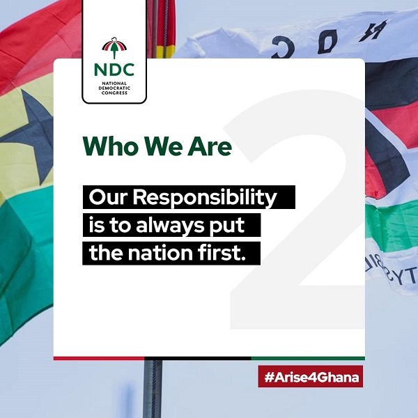 NDC's  Arise for Ghana campaign