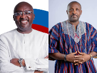 Dr Mahamudu Bawumia (L) and John Boadu (R)
