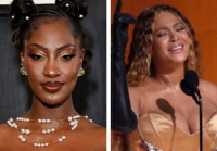 Celebrities including Beyonce and Tems shine at the Grammys