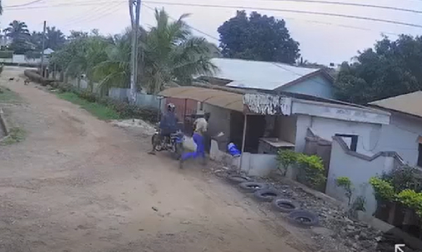 The incident occurred at Paraku Estate in Kumasi, in the Ashanti Region