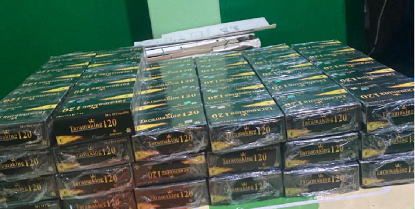 Three suspects have been arrested for allegedly transporting hard drugs