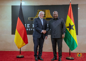 President Frank-Walter Steinmeier and President John Dramani Mahama