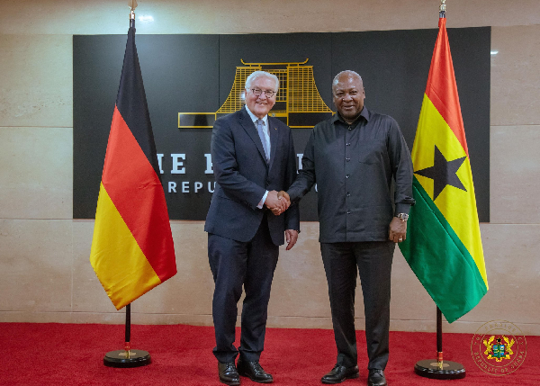President Frank-Walter Steinmeier and President John Dramani Mahama