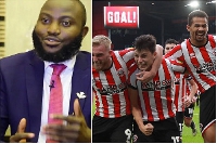 A collage of Dozy Mmobuosi and players of Sheffield United