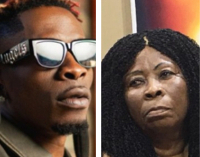 Shatta Wale and the mother