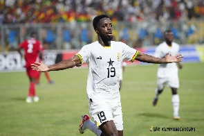 Inaki Williams scored his debut for Ghana against Madagascar