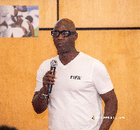 Tony Baffoe is one of the experts at the seminar being in held in Accra, Ghana