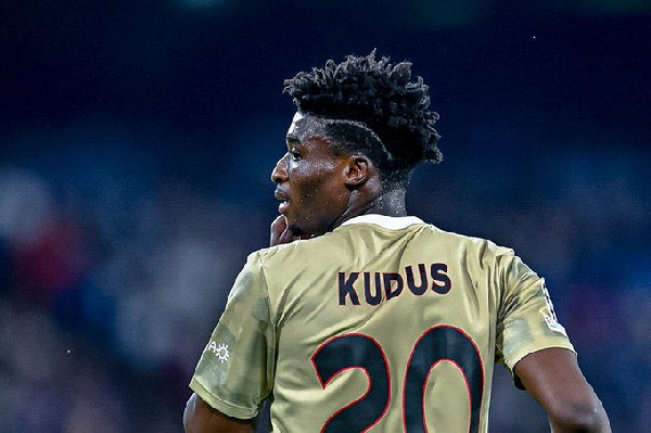 Ajax midfielder, Kudus Mohammed