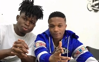 'Nate the Barber' with Wizkid