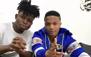 'Nate the Barber' with Wizkid