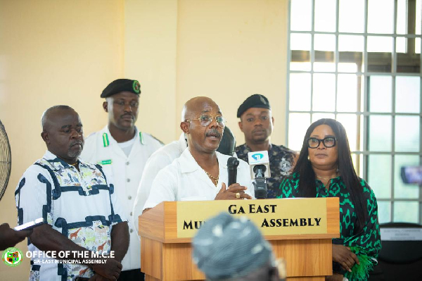 Municipal Chief Executive for Ga East, Edmund Agboh