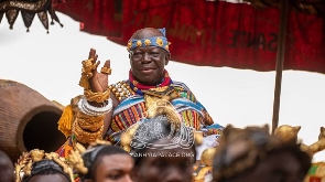 Ashantehene's grand arrival at the 3rd Akwasidae for 2023