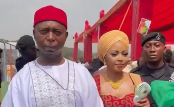 Ned Nwoko and Regina Daniels