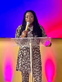 Founder and leader of the Impact Believers Church International Reverend Harriet Adjei