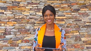 Host of BizHeadlines, Ernestina Serwaa Asante