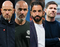 L-R: Ten Hag, Maresca, Amorim and Alonso were sacked in the middle of the season