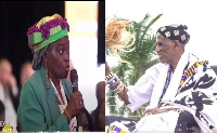 Surinamese woman (L)  highlights cultural similarities between Ghana and Suriname