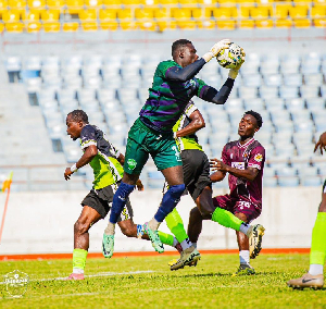 Heart of Lions had taken the lead in the 32nd minute through Seedorf Asante Heart of Lions had taken the lead in the 32nd minute through Seedorf Asante