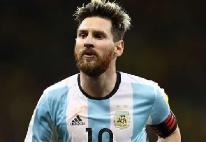 Argentina national team captain, Lionel Messi
