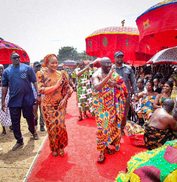 Vice President, Dr Mahamudu Bawumia and his wife Samira Bawumia