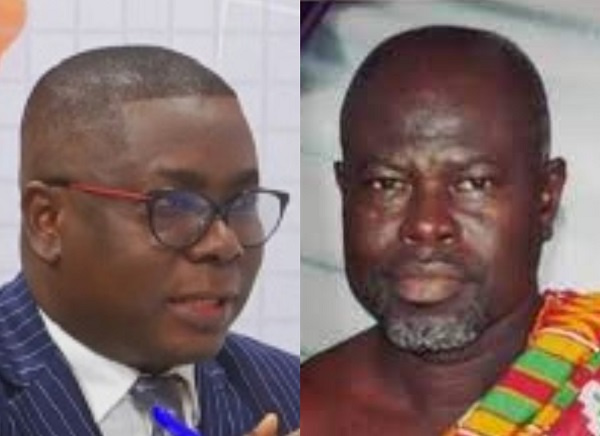 Dr Gideon Boako (left), Joseph Amoah (right)