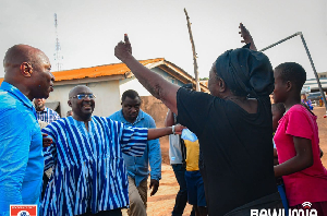 Vice President, Dr Mahamudu Bawumia was in the Oti Region on Friday, May 31