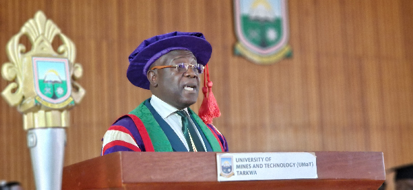 Prof Richard Kwasi Amankwah is UMaT Vice Chancellor