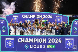Auxerre win French Ligue 2