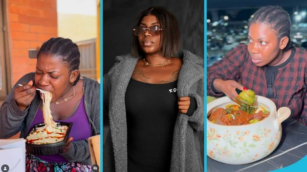 Afua Nash is a popular Ghanaian TikToker and food content creator