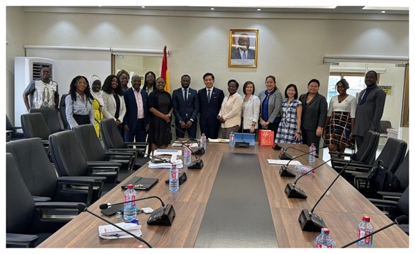 They discussed ways to strengthen Ghana’s financial sector