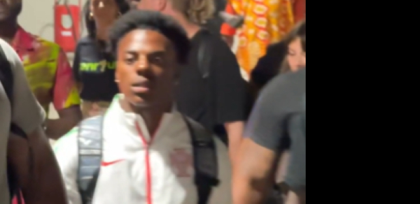 Watch scenes at Kotoka International Airport as American streamer IShowSpeed arrives in Ghana