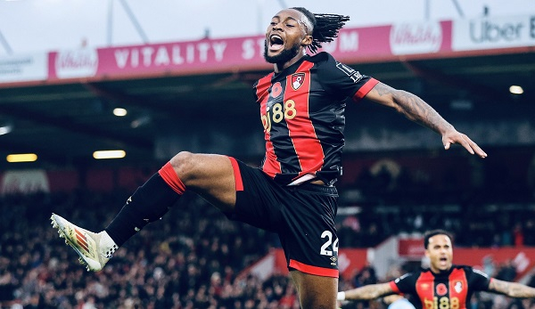 Bournemouth striker, Antoine Semenyo