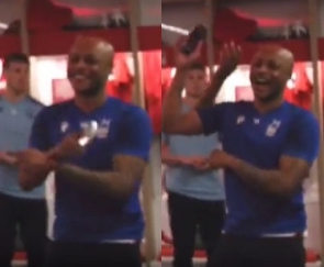 Andre Ayew dance to Davido's hit song unavailable