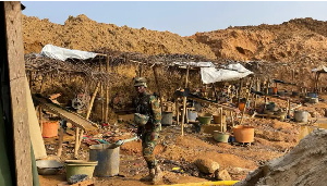 Asanko Mines has been legally operating in the town for years