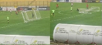 Jojo Wollacot's goalpost incident during Black Stars training