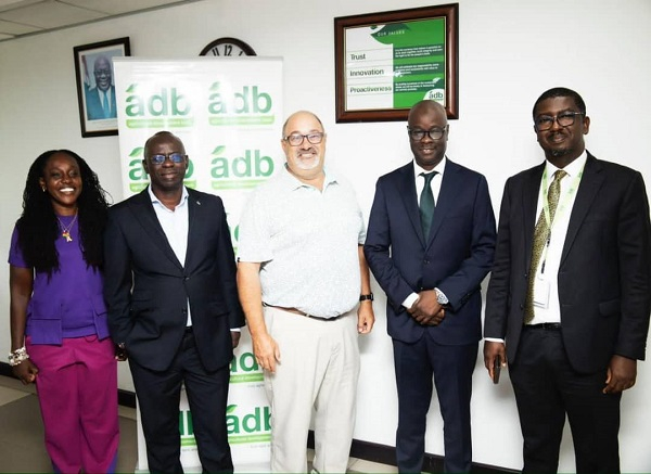 MD of ADB, Alhaji Alhassan Yakubu-Tali with some members of the Ghana-Nebraska Trade Chamber