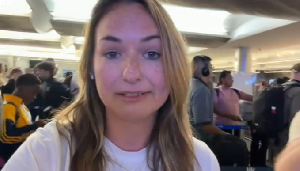 BBC journalist caught in travel chaos at Houston Airport