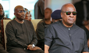 Dr Bawumia and President John Dramani Mahama