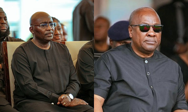 Dr Bawumia and President John Dramani Mahama