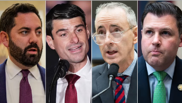 From left: GOP Reps. Mike Lawler, Rob Bresnahan, Brian Fitzpatrick and Ryan Mackenzie