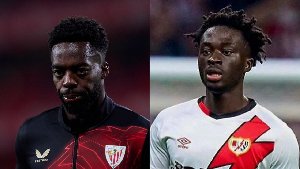 Inaki Williams (L) and Abdul Mumin (R)
