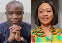 Government Communications Minister Felix Kwakye Ofosu and EC Chairperson Jean Mensa