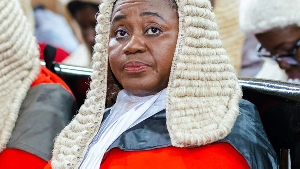 Gertrude Torkornoo has been sacked as the Chief Justice