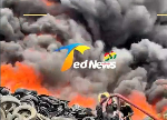 Fire breaks out at recycling facility at Afienya
