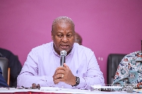 John Dramani Mahama, flagbearer of NDC has refused to accept the results of the elections