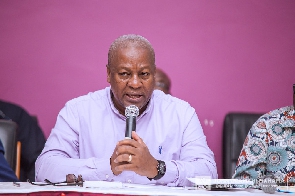 John Dramani Mahama, flagbearer of NDC has refused to accept the results of the elections