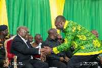 President Akufo-Addo and NAPO